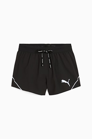 RACEDAY ULTRAWEAVE 3" Split Shorts Women, PUMA Black, extralarge-GBR